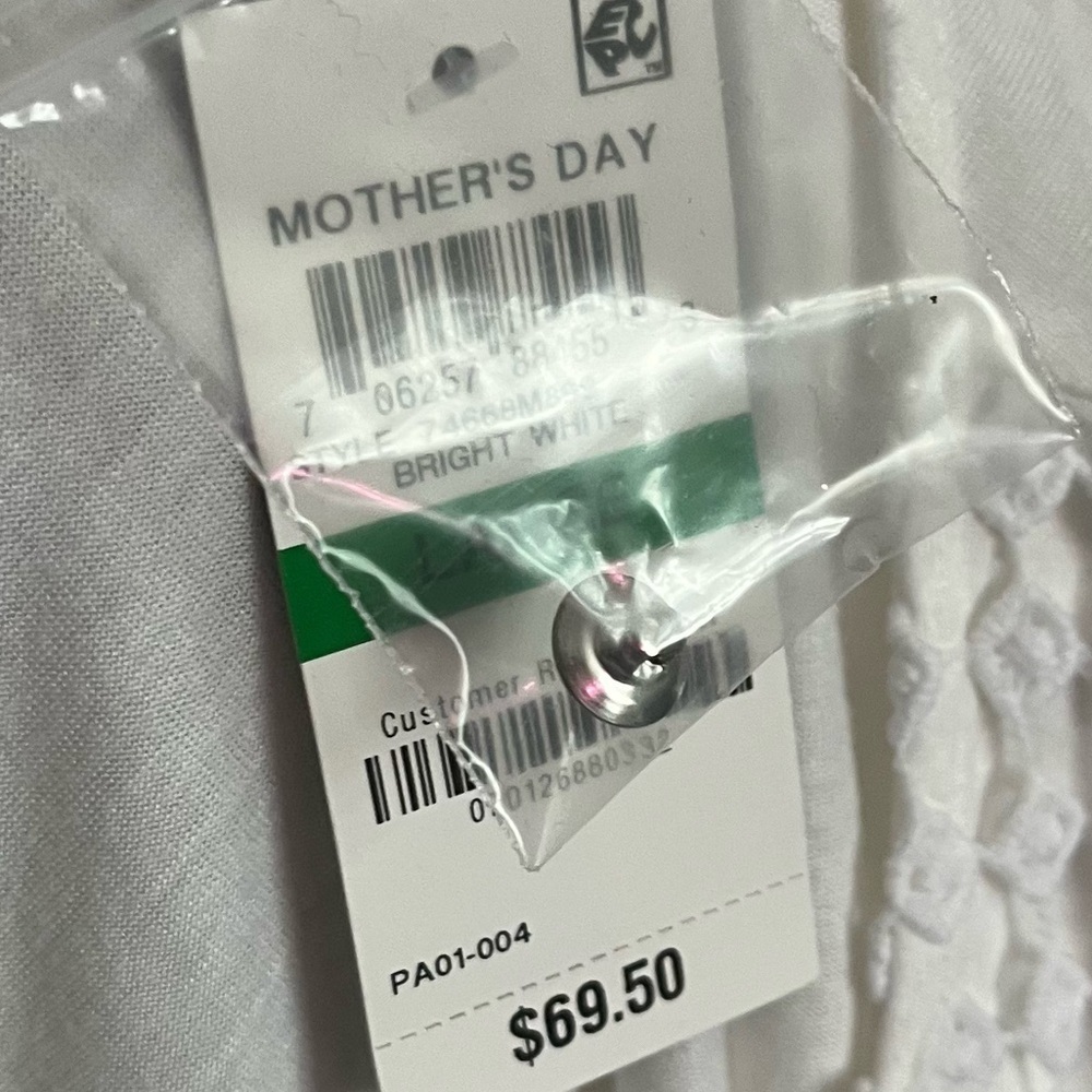 INC International Concepts • NWT White Floral Lace Tank Top - Picture 5 of 5
